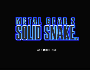 Metal Gear 2